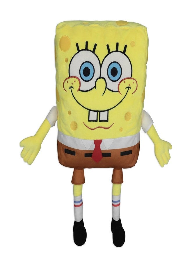 NoJo Spongebob Squarepants Plush Toddler Cuddle Pillow Soft Character for Kids Decorative for Travel, Playtime, Nursery Décor, Gifting, Daycare (Officially Licensed Product) - Image 5